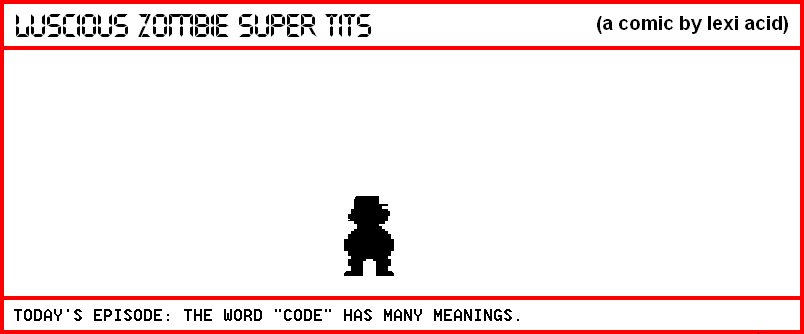 THE WORD 'CODE' HAS MANY MEANINGS